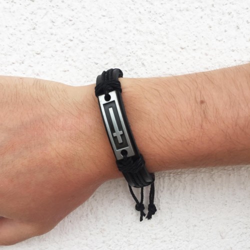 Bracciale Croix Impériale Noir